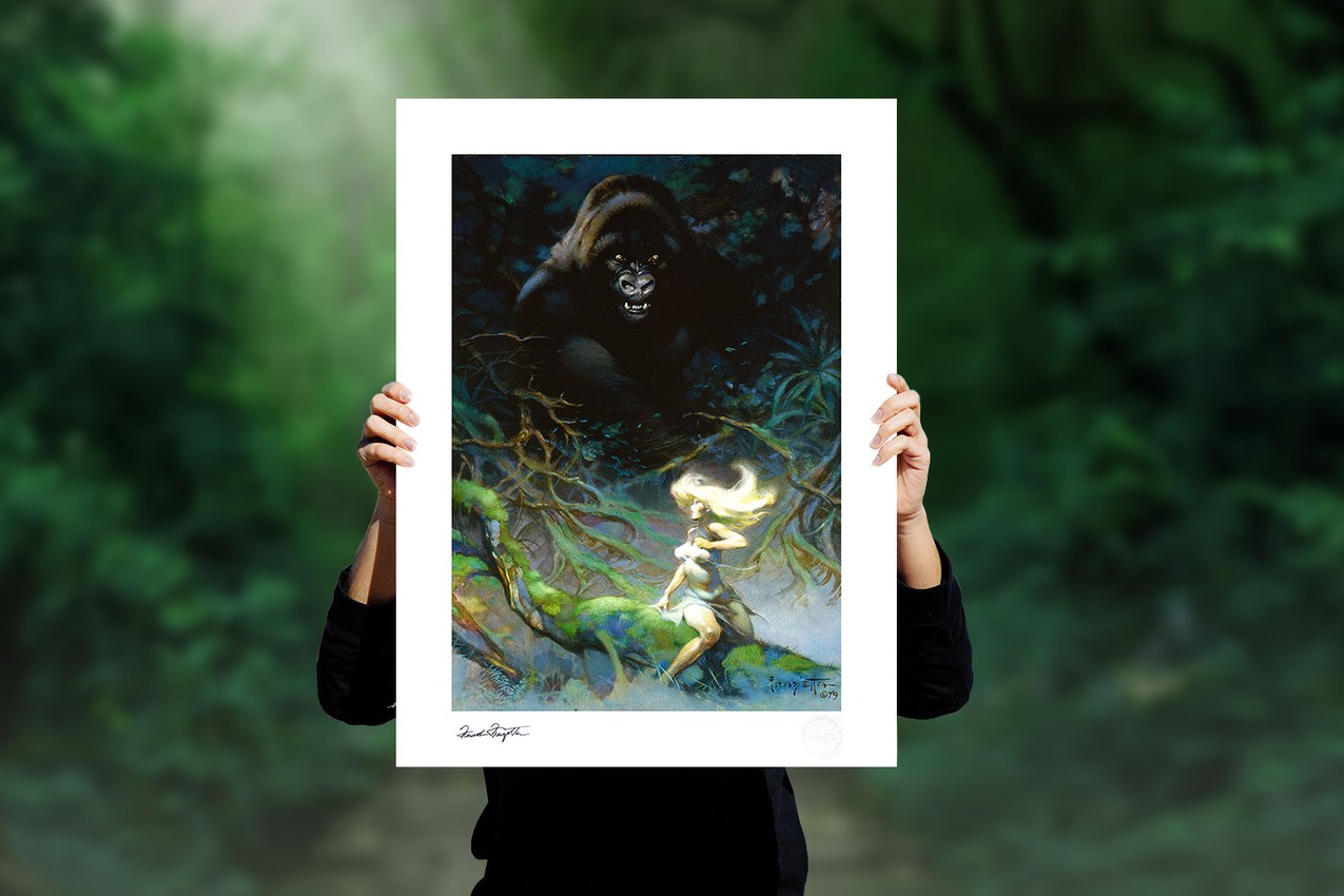 Frank Frazetta Kong Art Print  View 1