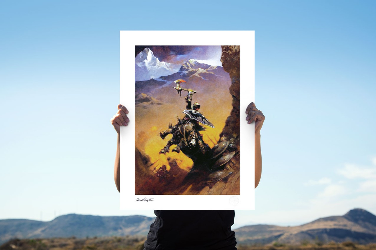 Frank Frazetta Eternal Champion Art Print  View 1