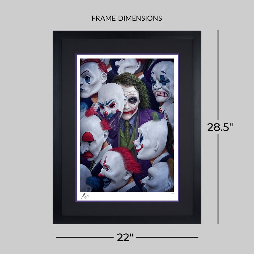 DC Comics Agent of Chaos Art Print  Exclusive Edition  View 2