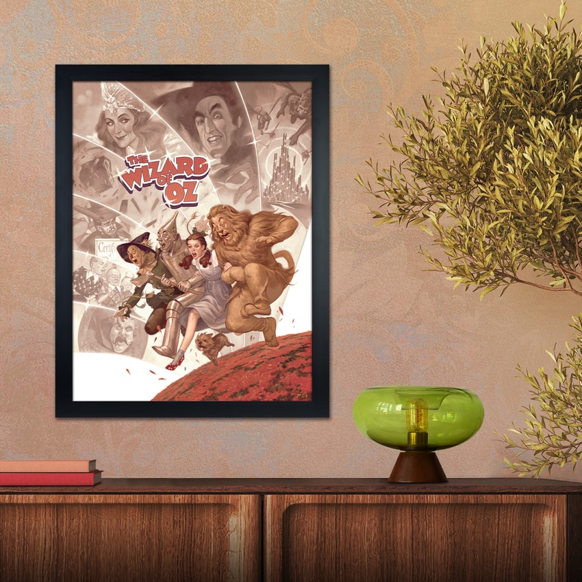 The Wizard of Oz The Wizard of Oz (No Place Like Home Variant) Movie Poster  View 1