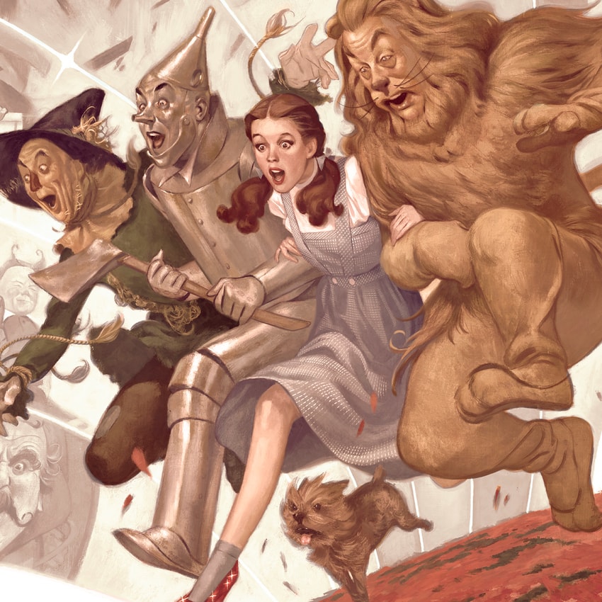 The Wizard of Oz The Wizard of Oz (No Place Like Home Variant) Movie Poster  View 3