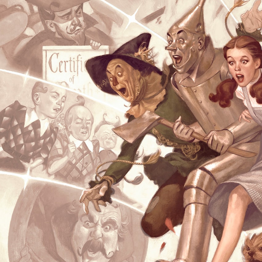 The Wizard of Oz The Wizard of Oz (No Place Like Home Variant) Movie Poster  View 4