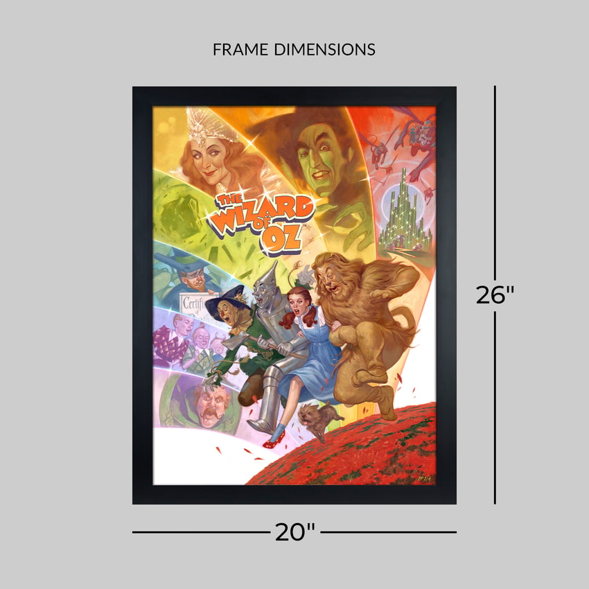 The Wizard of Oz The Wizard of Oz (Over the Rainbow) Movie Poster  Exclusive Edition  View 2