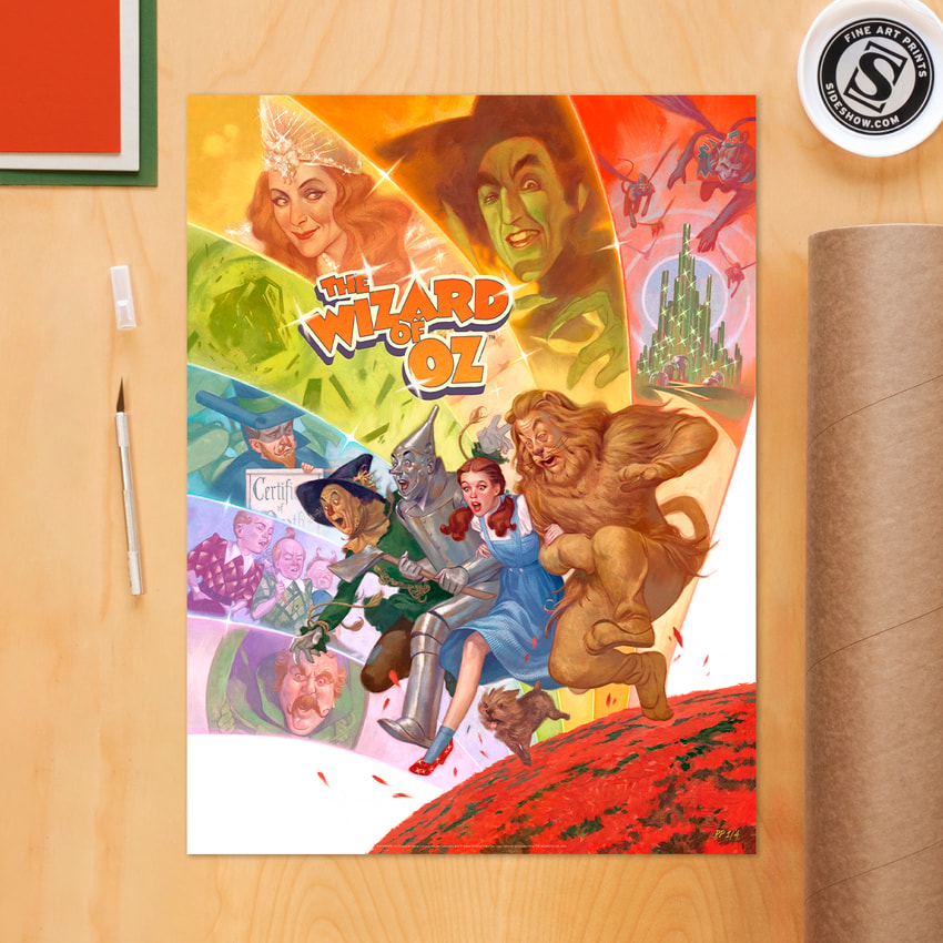 The Wizard of Oz The Wizard of Oz (Over the Rainbow) Movie Poster  Exclusive Edition  View 1