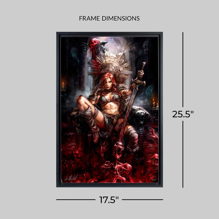 Dynamite Red Sonja: Long Live the Queen Art Print  Exclusive Edition  View 2