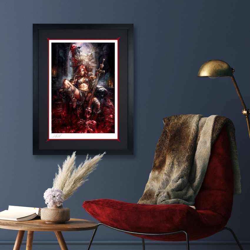 Red Sonja: Long Live the Queen Fine Art Print by Ian MacDonald