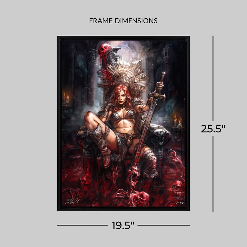 Dynamite Red Sonja: Long Live the Queen Art Print  Exclusive Edition  View 2