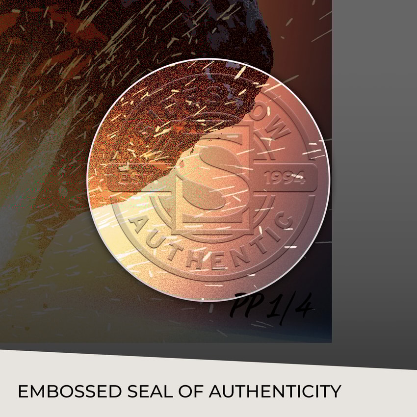 Supergirl Fine Art Print by Adam Hughes