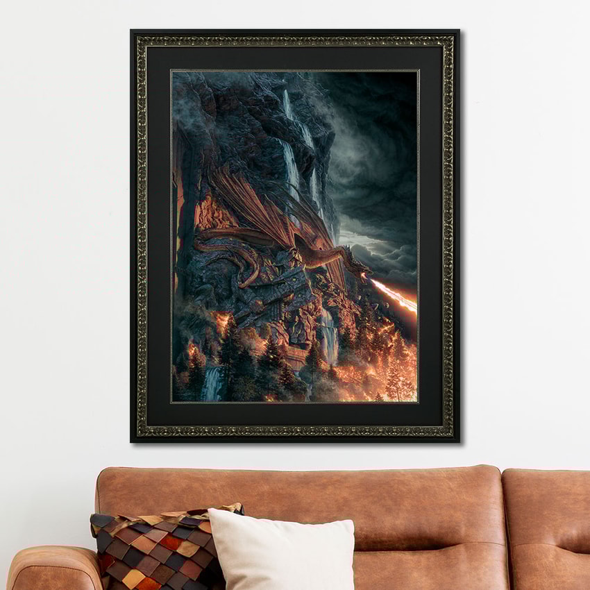 Smaug the Fire-Drake: A Dire Menace!