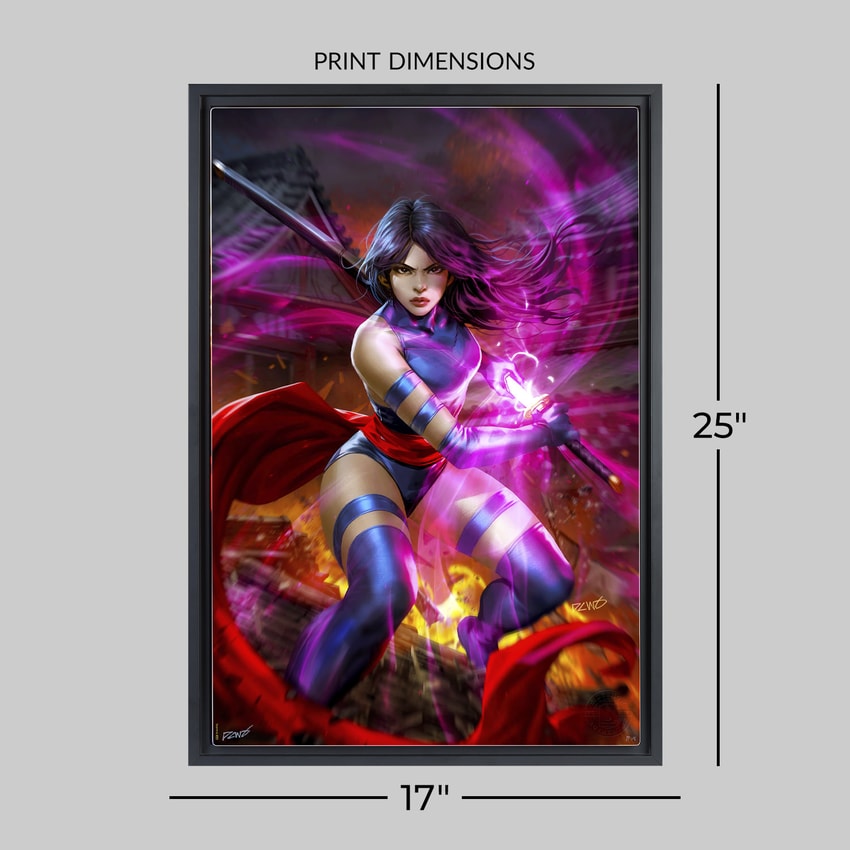 Marvel Psylocke Art Print  Exclusive Edition  View 2