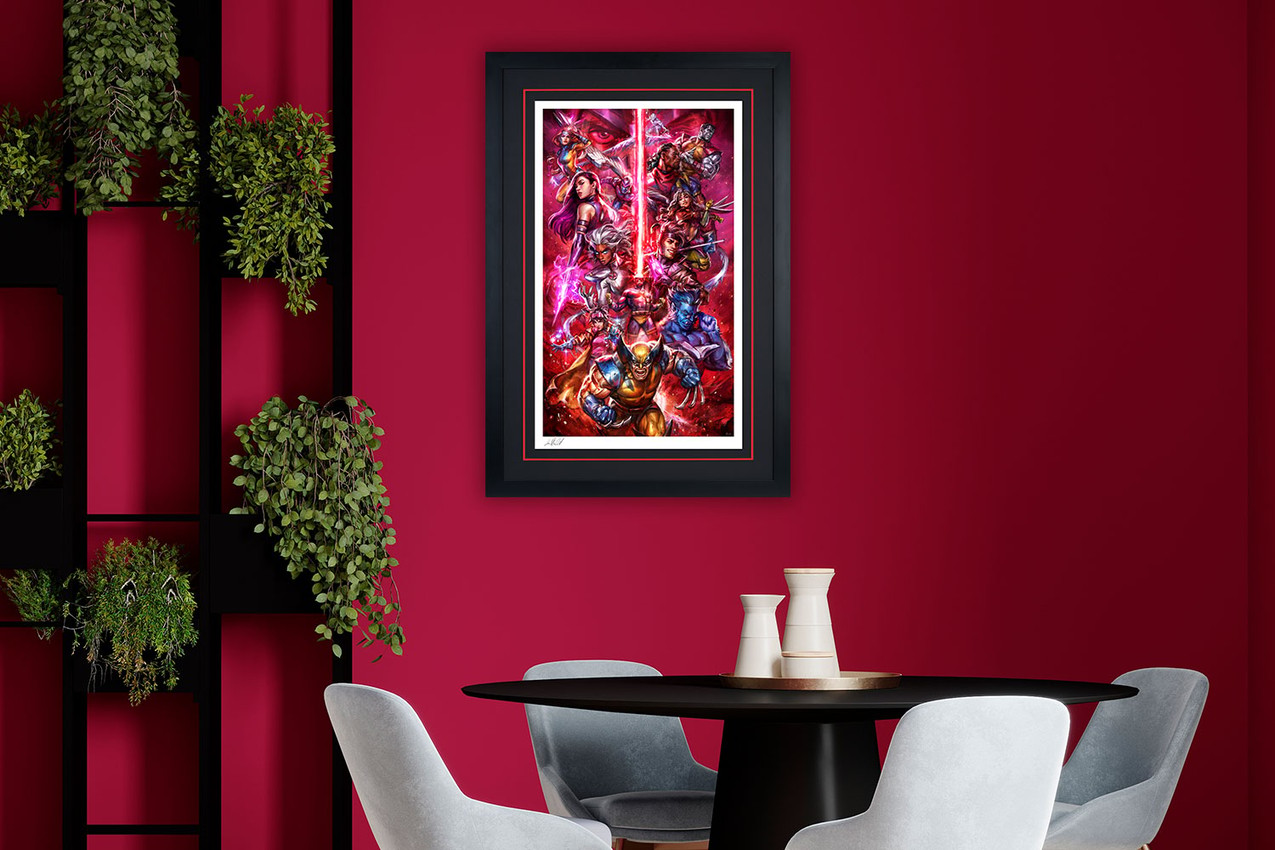 Marvel The X-Men vs Magneto Art Print  Exclusive Edition  View 1