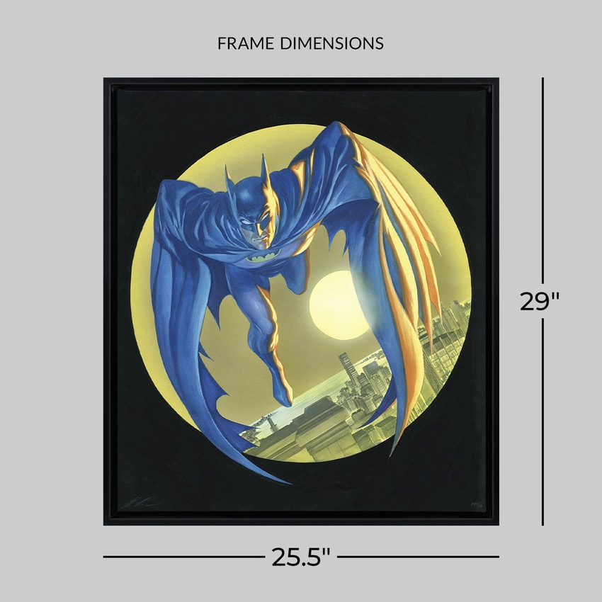 Bat Signal Fine Art Print by Alex Ross | Sideshow Collectibles