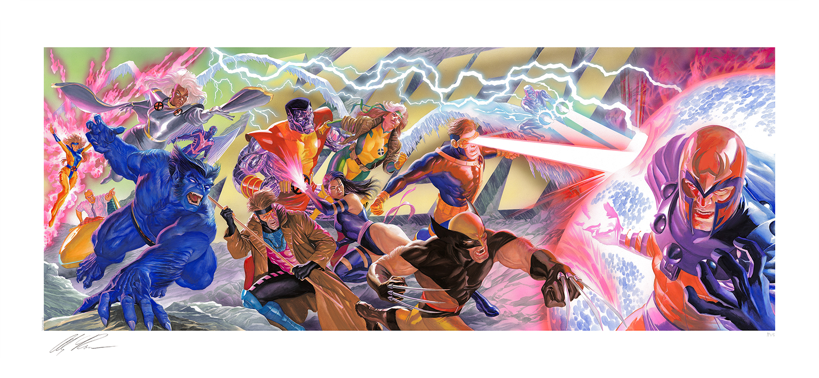 X-Men: 60th Anniversary Tribute Fine Art Print by Alex Ross