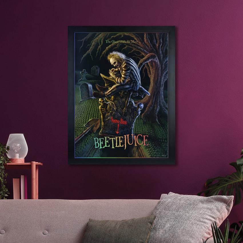 Beetlejuice Beetlejuice: The Ghost with the Most (Holofoil Variant) Movie Poster  View 3