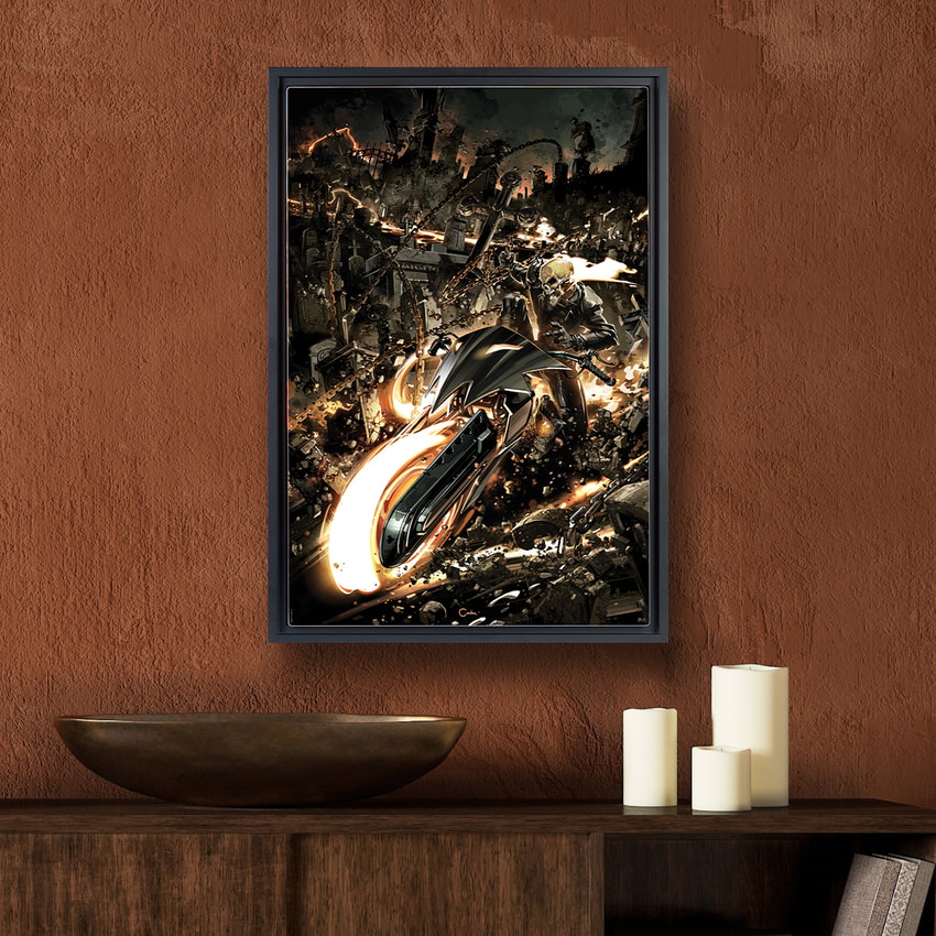 Marvel Ghost Rider Art Print  Exclusive Edition  View 1