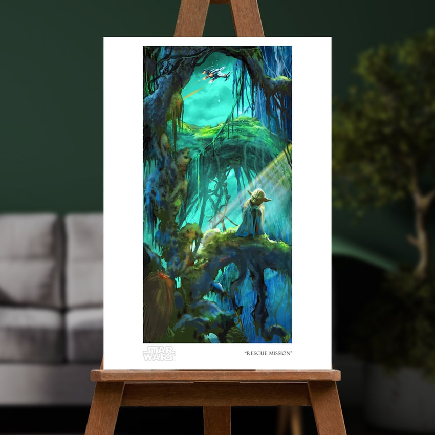 Star Wars Rescue Mission Art Print  View 1