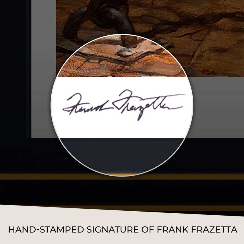 Frank Frazetta Chained Art Print  View 3
