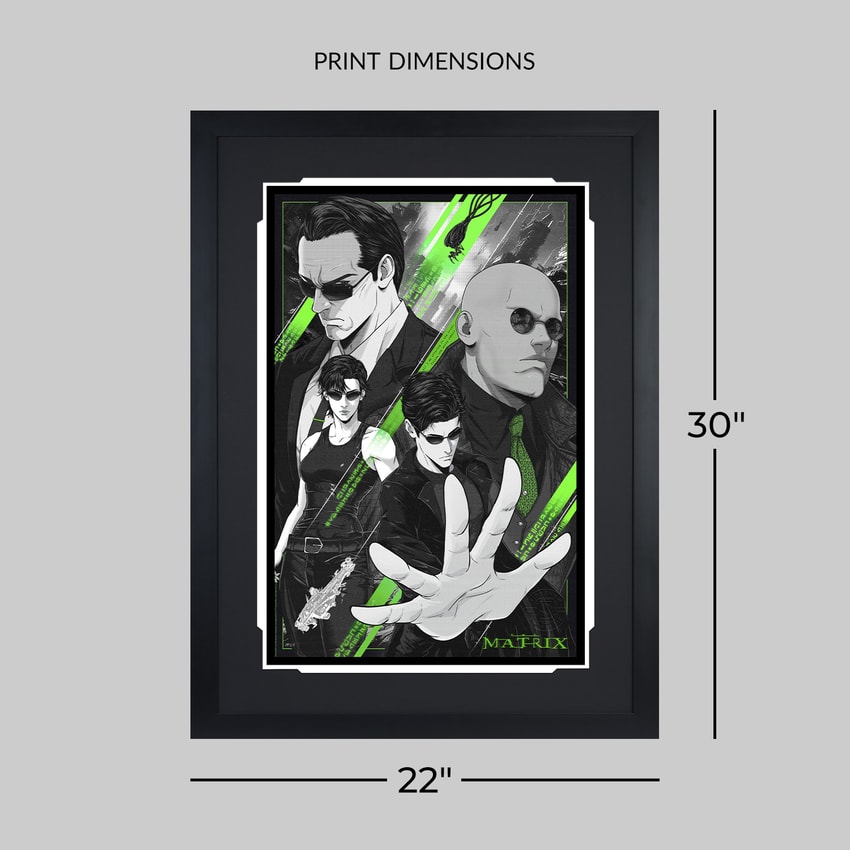 The Matrix The Matrix: Free Your Mind Art Print  Exclusive Edition  View 2
