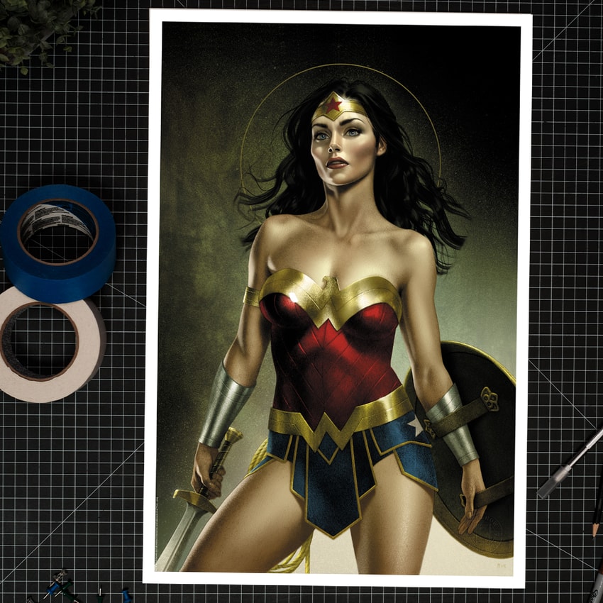 Wonder Woman #760 Fine Art Print by Joshua Middleton | Sideshow