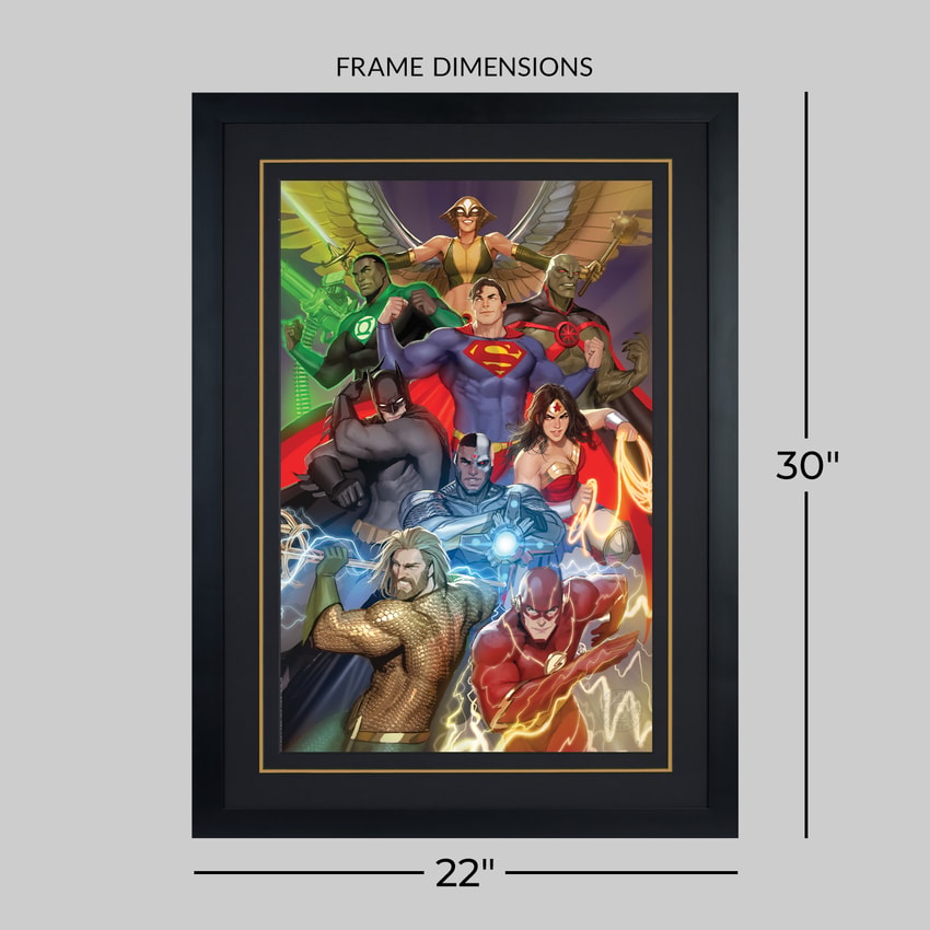 DC Comics The Justice League Art Print  Exclusive Edition  View 2