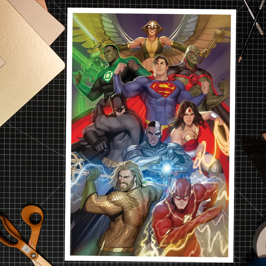 The Justice League Fine Art Print by Stjepan Sejic | Sideshow