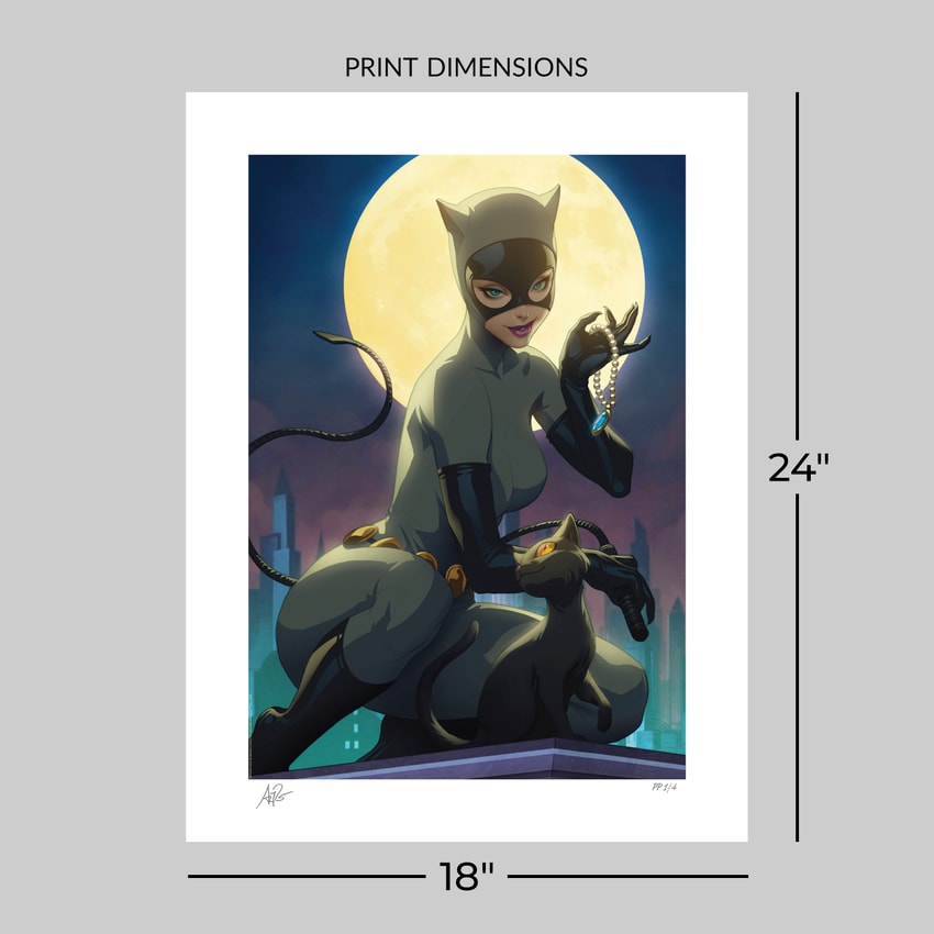 DC Comics Catwoman™: Batman the Animated Series Art Print  Exclusive Edition  View 2