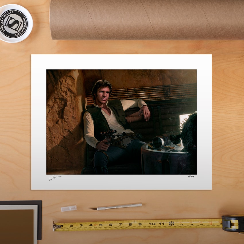 Han Solo™: Sorry About the Mess Fine Art Print by Jerry