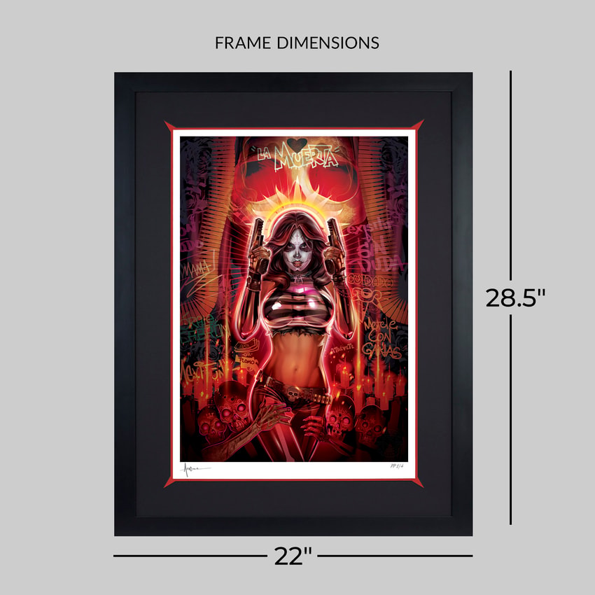 Coffin Comics La Muerta: Día De Los Muertos Art Print  Exclusive Edition  View 2