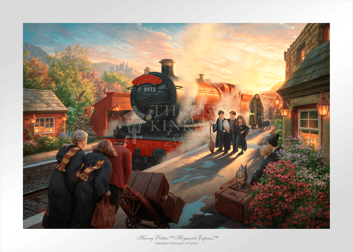 熱販売 Harry Potter™ Hogwarts Express™ Art Print by Art Brand 絵画