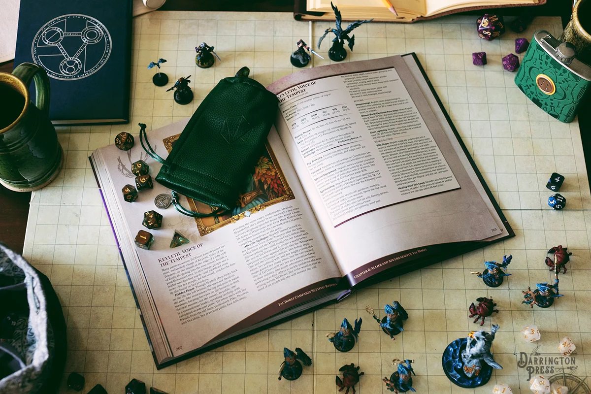 Critical Role Tal’Dorei Campaign Setting Reborn Book - Prototype Shown View 4