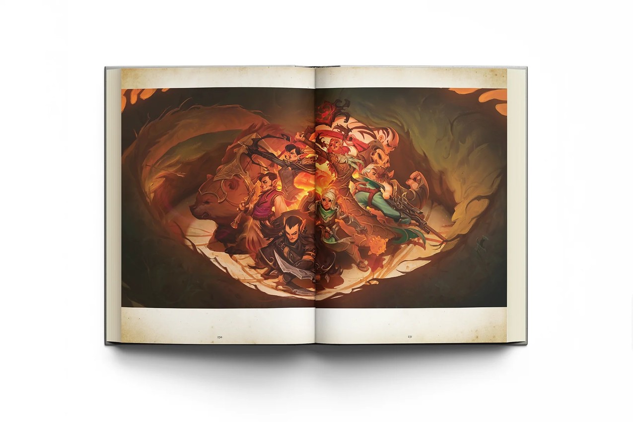Critical Role The Chronicles of Exandria Vol I: The Tale of Vox Machina Book - Prototype Shown View 5