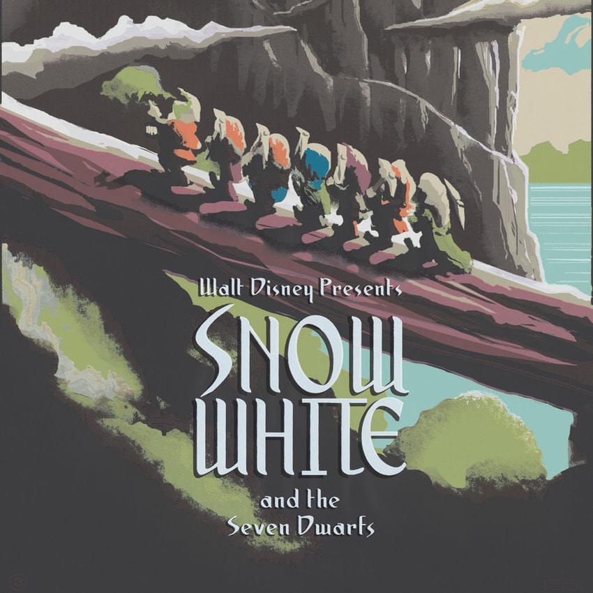 Disney Snow White and the Seven Dwarfs Movie Poster  View 4