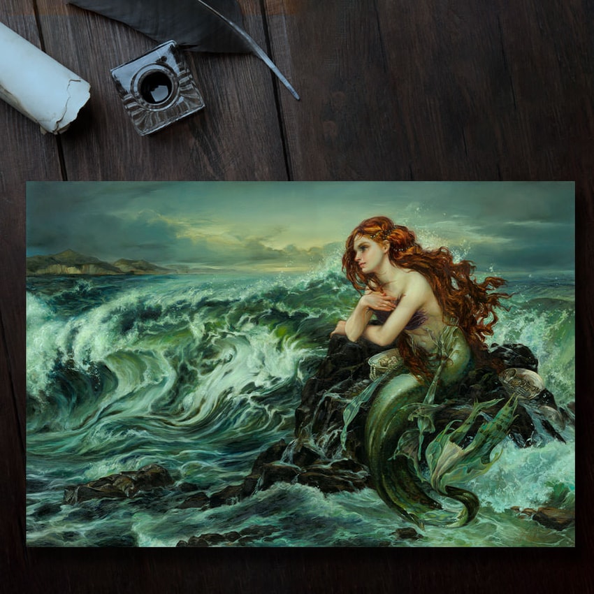 Disney Drawn to the Shore (Signed & Numbered Edition) Art Print  View 1