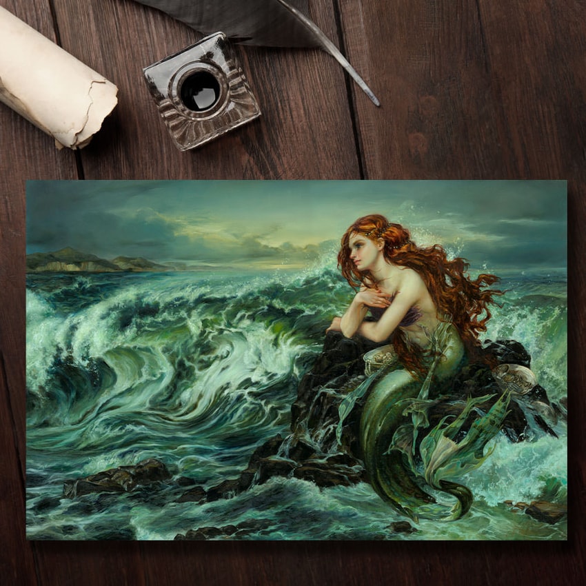 Disney Drawn to the Shore Art Print  View 1