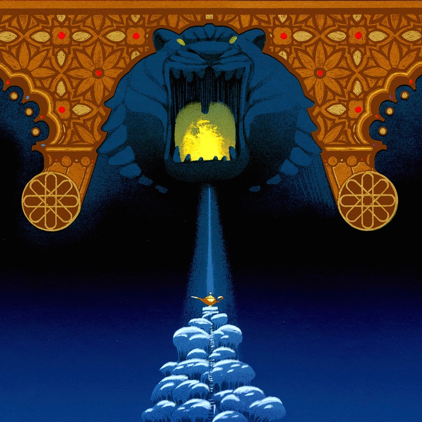 The Cave of Wonders Art Print by Cyclops Print Works