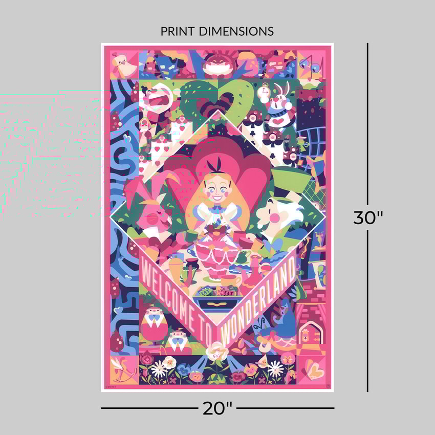 特価品セ Art Wonderland to Welcome Print Works Print Cyclops by 絵画