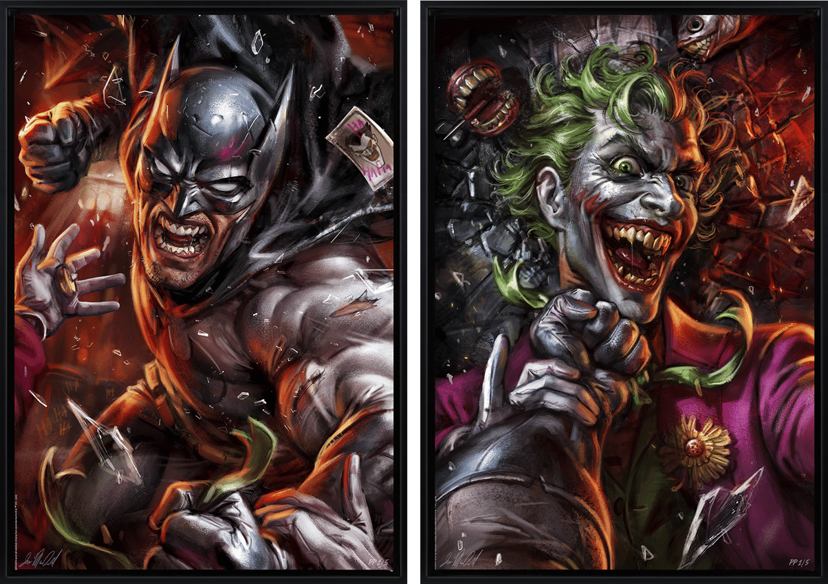 Eternal Enemies: Batman vs The Joker (Set of 2) Exclusive Edition  View 5