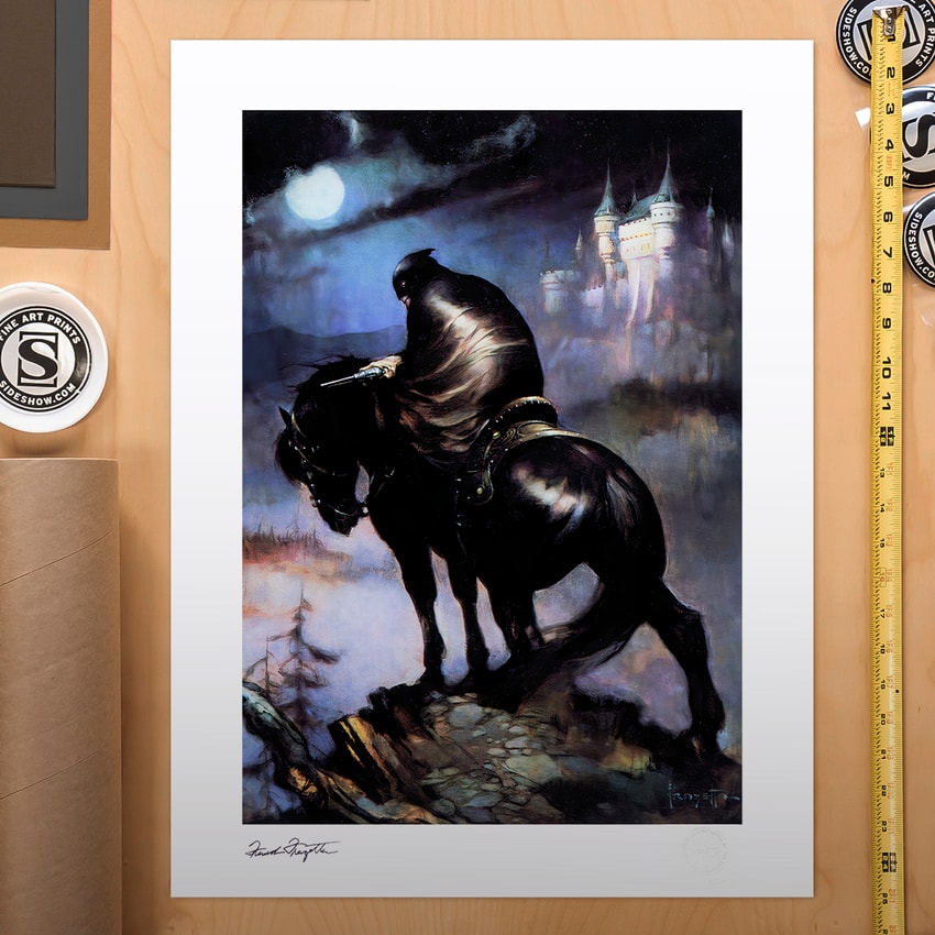 The Rider Fine Art Print by Frank Frazetta | Sideshow