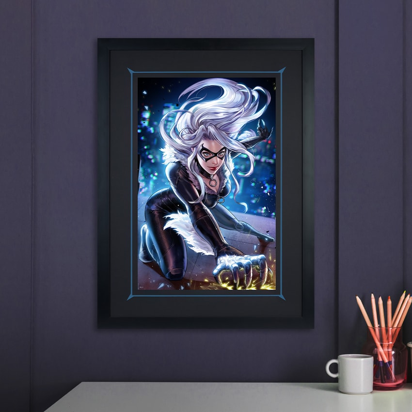 Black Cat Fine Art Print by Sujin Jo | Sideshow Collectibles