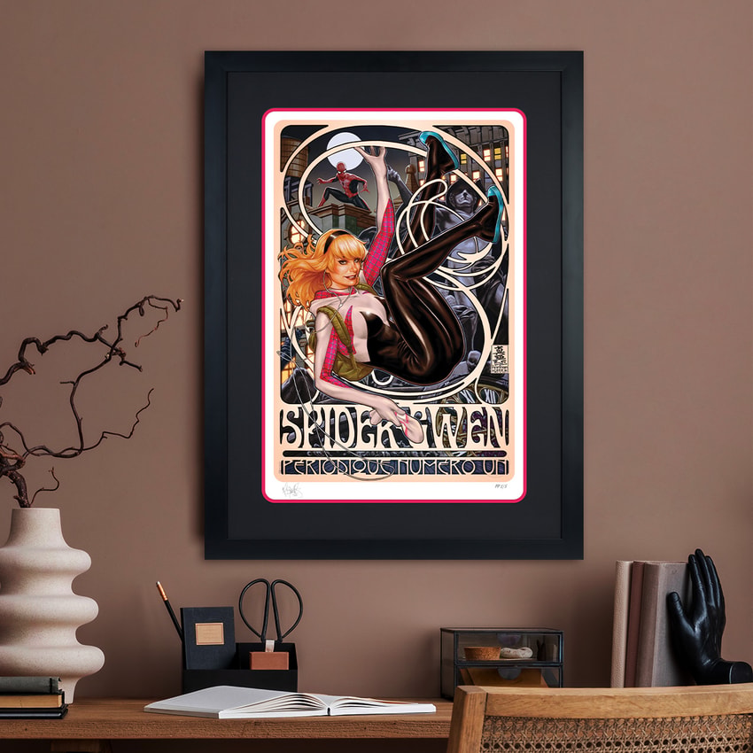 Marvel Spider-Gwen: Périodique Numéro Un Art Print  Exclusive Edition  View 1