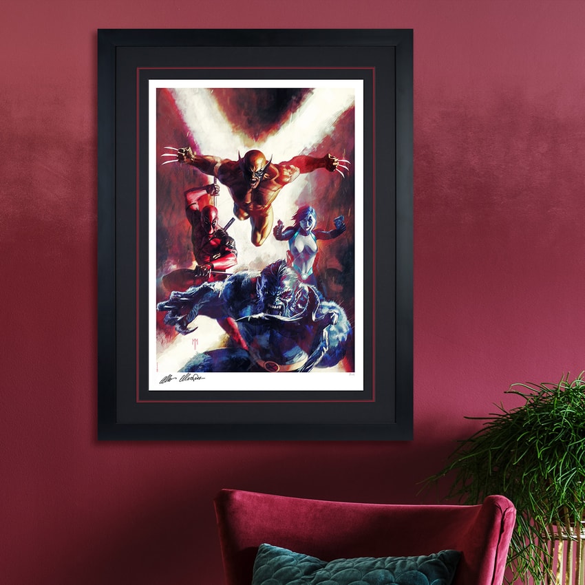 Marvel The X-Force Art Print  Exclusive Edition  View 1
