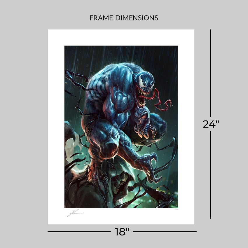 Marvel Venom Art Print  Exclusive Edition  View 2