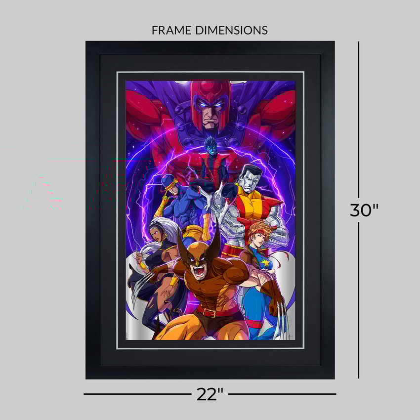 The Uncanny X-Men Fine Art Print by Jhony Caballero