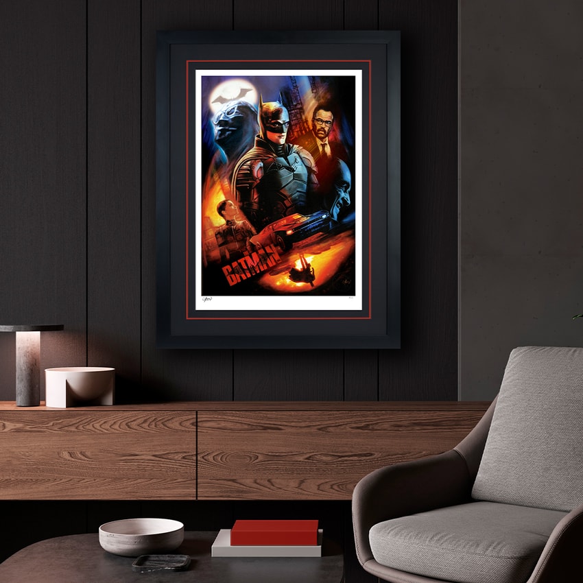 DC Comics The Batman Art Print  Exclusive Edition  View 1