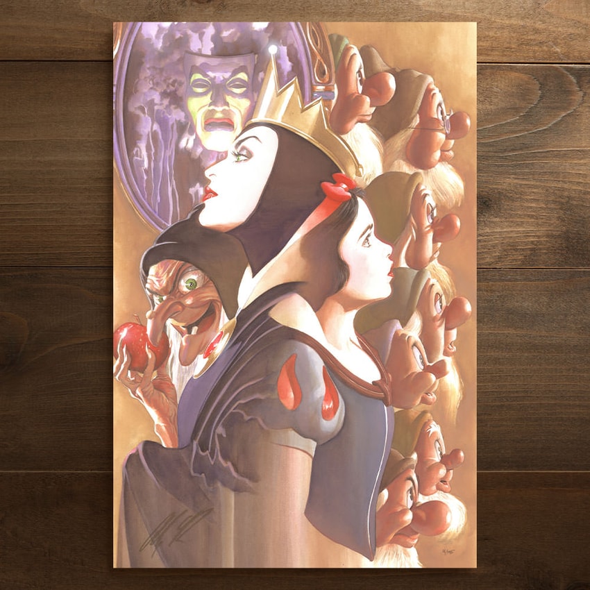 Disney Once There Was A Princess Art Print  View 1