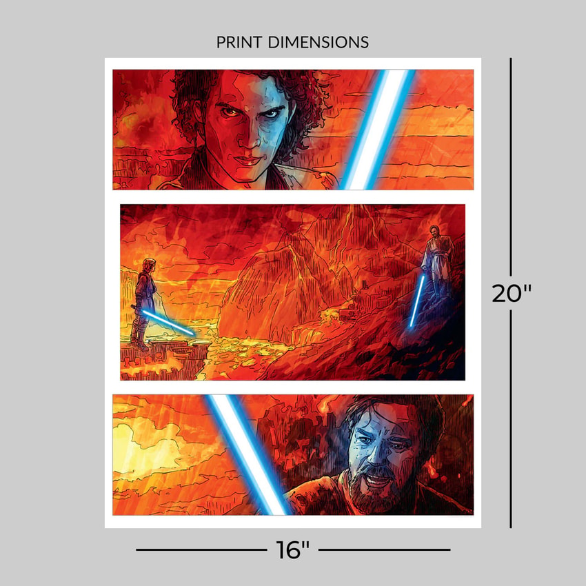 Star Wars Don't Try It Art Print  View 2