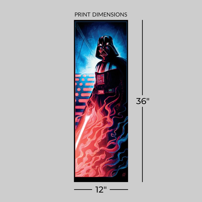 Vader: Cloud City Duel Art Print by ACME Archives | Sideshow