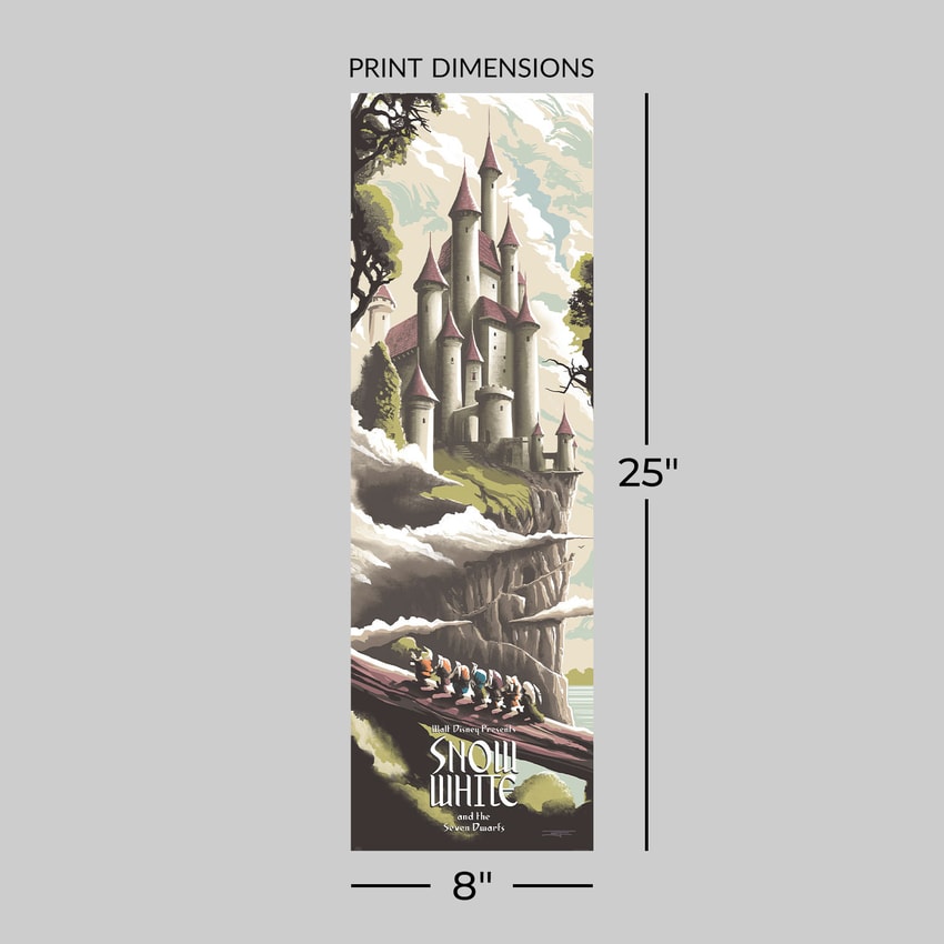Disney Snow White and the Seven Dwarfs Art Print  View 2