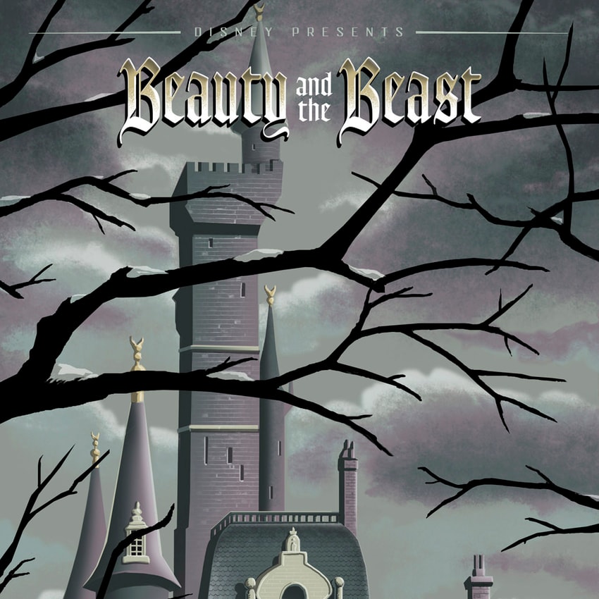 Disney Beauty and the Beast Art Print  View 4