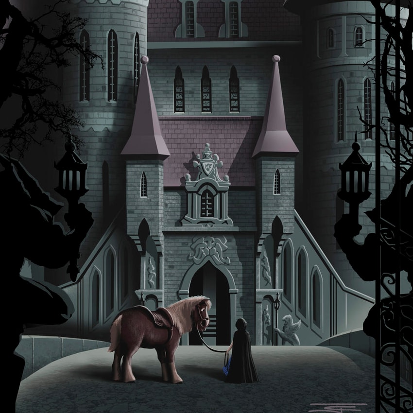 Disney Beauty and the Beast Art Print  View 5